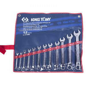 Набор KING TONY комбинированных ключей, 44713 мм, 12 предметов