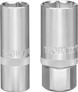 Головка Thorvik торцевая свечная 1/2"DR, 21 мм