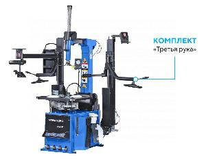 Станок шиномонтажный Nordberg автомат, инверторный, стол с накладками, 220 В, синий