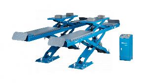 Подъемник ножничный Nordberg для сход-развала 5,5 т, 380 В, 2 уровня, синий