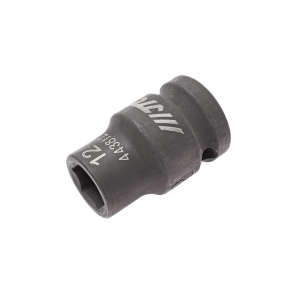 Головка торцевая 1/2" 12мм ударная L=38мм JTC