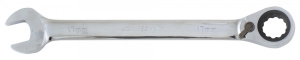 Ключ Jonnesway гаечный комбинированный трещоточный с реверсом, 17 мм
