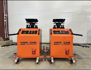 Вибростенд Vibrocar для диагностики подвески автомобилей базовая комплектация с лестницами