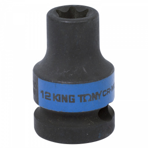 Головка KING TONY торцевая ударная TORX Е-стандарт 1/2", E12, L = 38 мм