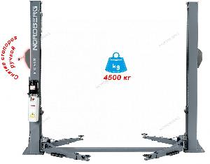 Подъемник Nordberg 380V двухстоечный с нижней связью 4,5 тонны (СНЯТ)