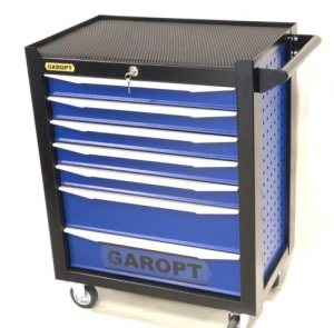 Тележка GAROPT Gt9507.blue инструментальная, Серия "Premium", 7 ящ.blue