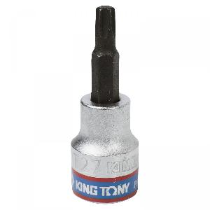 Насадка KING TONY (бита) торцевая 1/2", TORX, T27, L = 60 мм