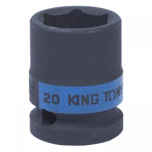 Головка KING TONY торцевая ударная шестигранная 1/2", 20 мм