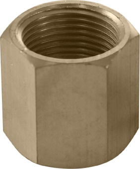 Муфта резьбовая соединительная переходная 1/2"x3/8"NPT