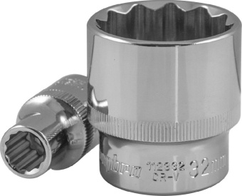Головка Ombra торцевая 12-гранная 1/2"DR, 8 мм