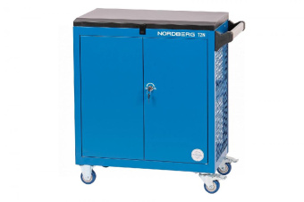 Тележка Nordberg инструментальная, 3 полки с дверцами