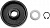 Колесо Ombra неповоротное для домкрата подкатного OHT230