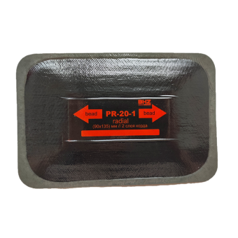 Пластырь BHZ Professional PR-20-1 90х135 мм, 2 слоя корда. 5 штук в упаковке