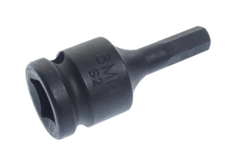 Бита-головка 1/2" HEX H8х25мм ударная L=60мм JTC