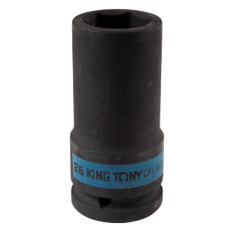 Головка KING TONY торцевая стандартная шестигранная 3/4", 26 мм