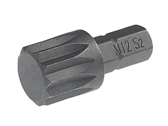 Бита SPLINE M12х25мм 1/4" JTC