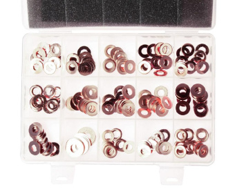 Шайба медная под форсунки (в боксе) 150шт. JTC