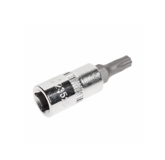 Бита-головка 1/4" TORX T25Hх37мм с отверстием JTC