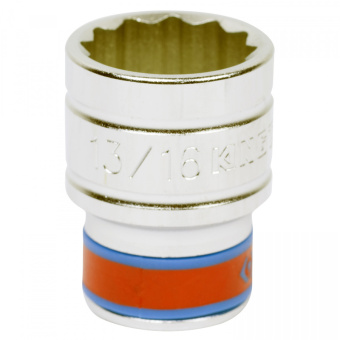 Головка KING TONY торцевая стандартная двенадцатигранная 1/2", 13/16", дюймовая