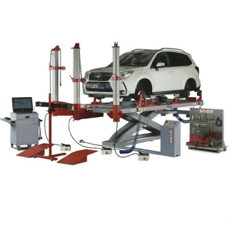 Стапель Siver ЕL-210 платформенного типа с ножничным подъемником, г/п 3,5 т.