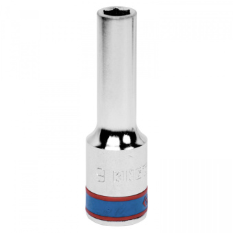 Головка KING TONY торцевая глубокая шестигранная 1/2", 9 мм