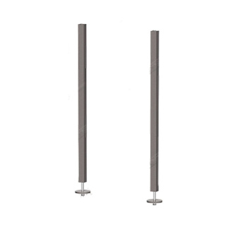 Комплект кронштейнов Ferrum (косынки) для крепления 1-ой перфорированной панели