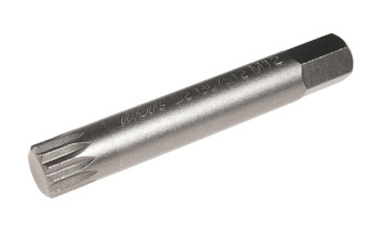 Бита SPLINE M12х75мм 10мм удлиненная S2 JTC