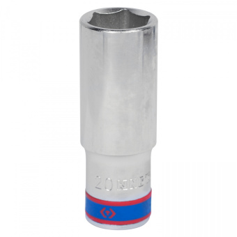 Головка KING TONY торцевая глубокая шестигранная 1/2", 20 мм