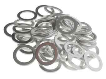 Шайба 14.4х19.8х1.5 алюминиевая 50шт. JTC