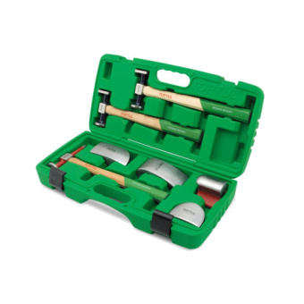 Набор TOPTUL  молотков  и наковален  для кузовных работ 7 предметов