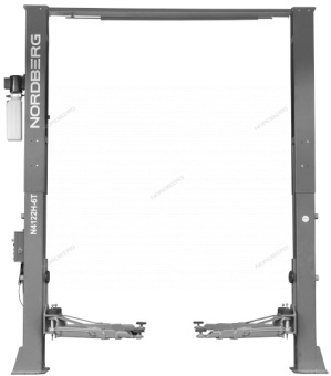 Подъемник Nordberg 380V двухстоечный с верхней синхронизацией 6 тонн (серый) СНЯТ