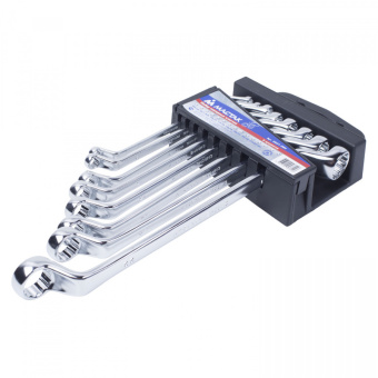 Набор МАСТАК накидных ключей, 6-22 мм, 8 предметов