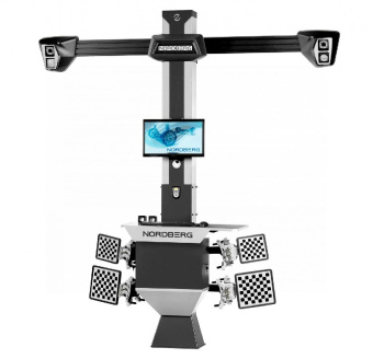 Стенд Nordberg сход-развал 3D для ям и подъемников, серый