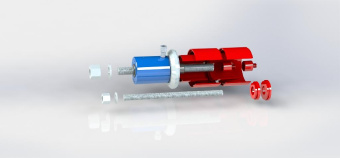 Выпрессовщик универсальный для выпрессовки пальцев и втулок на базе АВТОМОТИВ ВСГ40(50)