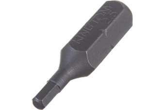 Вставка KING TONY (бита) торцевая 1/4", HEX, 2,5 мм, L = 25 мм