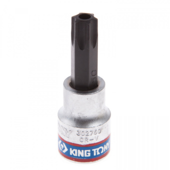 Насадка KING TONY (бита) торцевая 3/8", TORX, T50, L = 50 мм, с отверстием