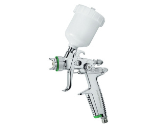 Краскопульт SATA minijet 3000 HVLP 1,0, SR, с пластиковым верхним бачком 0,125L