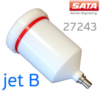 Бачок SATA пластик. 0.6л для SATA 5500,5000, 4000, 4400, 3000, 2000 HVLP, jet RP, jet 1000, jet 100