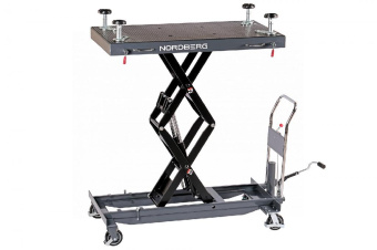 Стол подъемный Nordberg гидравлический 1000 кг для АКБ электромобиля, двойные ножницы