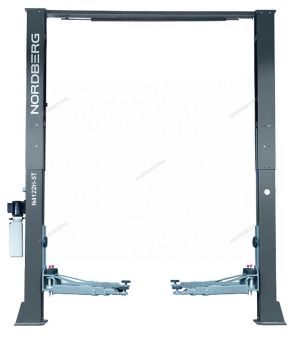 Подъемник Nordberg 380V двухстоечный с верхней синхронизацией 5 тонн (серый) СНЯТ