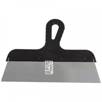 Шпатель InWork металлический, пластиковая ручка, 250мм
