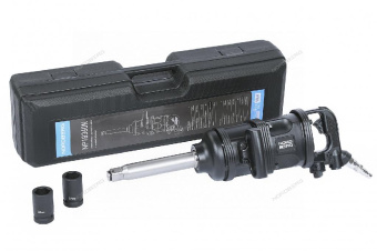 Пневмогайковерт Nordberg NP18360K ударный 1", 3600 Нм, в кейсе с головками 32 и 33 мм