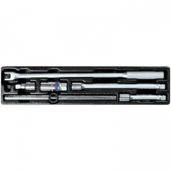 Набор KING TONY принадлежностей для торцевых головок, ложемент, 6 предметов