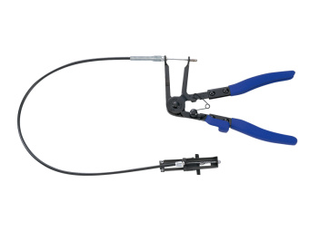 Щипцы KING TONY для пружинных хомутов 12-53 мм, гибкий привод 630 мм