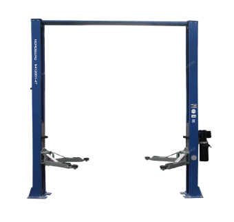 Подъемник Nordberg 380V двухстоечный  с электростопорами 4 тонны (СНЯТ)