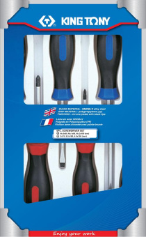 Набор KING TONY отверток в коробке, 6 предметов 31116MR01