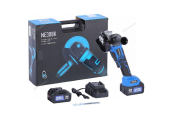 УШМ Nordberg NE308K, диам. диска 125 мм, 20 В, 2 аккумулятора и зарядное устройс