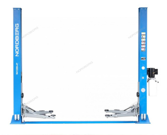 Подъемник Nordberg 220V двухстоечный 4 тонны (синий)
