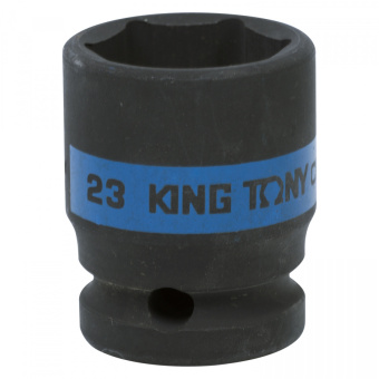 Головка KING TONY торцевая ударная шестигранная 1/2", 23 мм