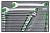 Набор TOPTUL комбинированных ключей 6-38 мм, 30 предметов в мягком ложементе (D)  